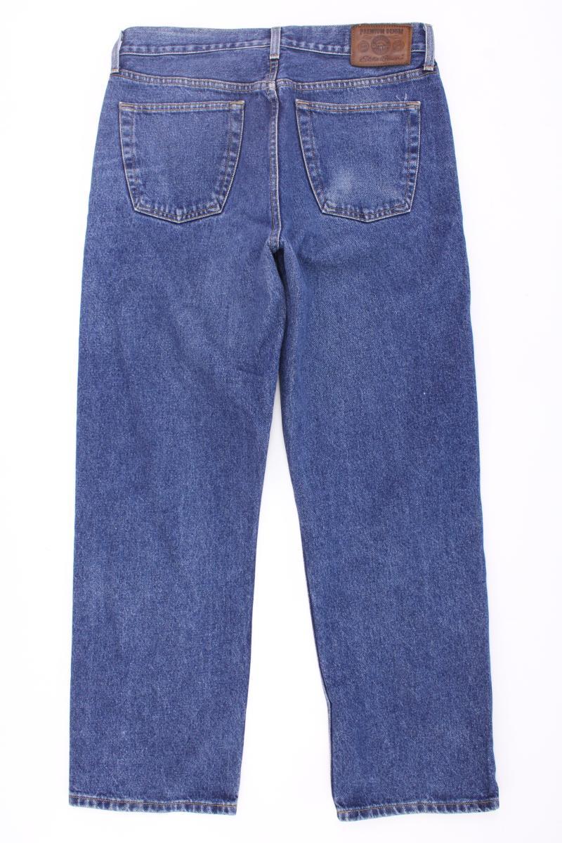 Eddie Bauer Straight Jeans für Herren Gr. W33/L30 Vintage blau aus Baumwolle