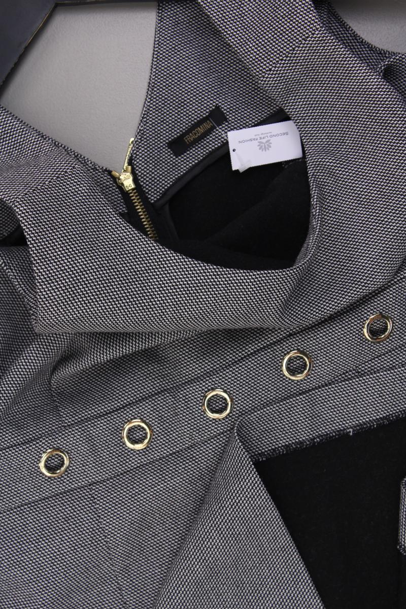 Fracomina Bleistiftkleid Gr. M neuwertig Ärmellos grau aus Polyester