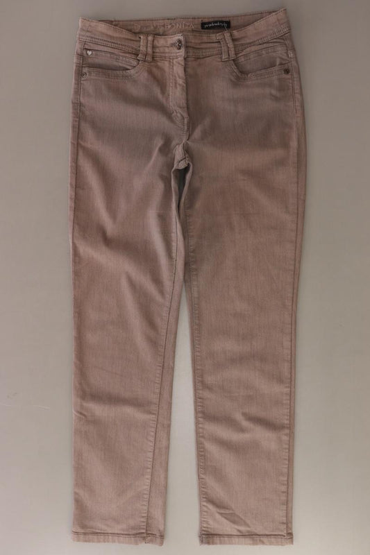 Bonita Straight Jeans Gr. 38 braun aus Baumwolle
