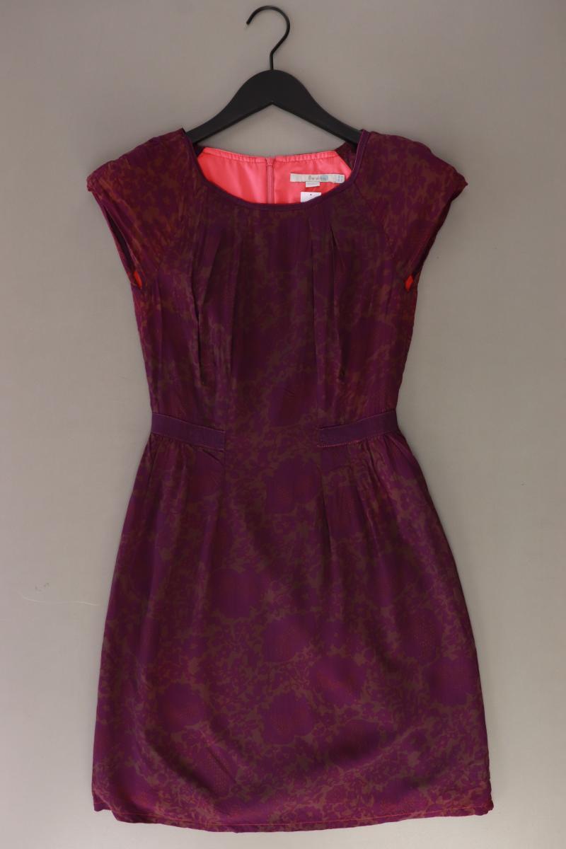 Boden Kurzarmkleid Gr. UK 6 (XS) lila aus Viskose