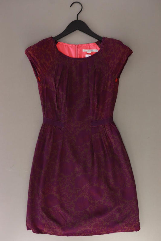 Boden Kurzarmkleid Gr. UK 6 (XS) lila aus Viskose