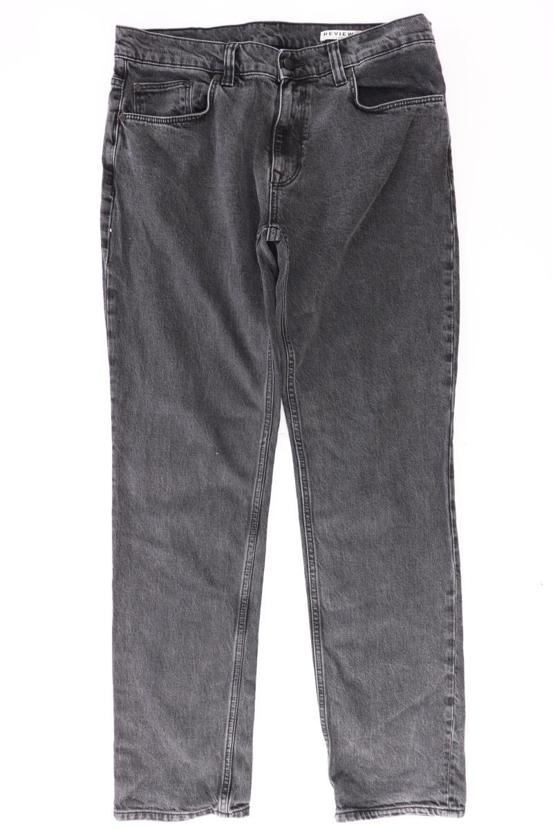 Review Straight Jeans für Herren Gr. W34/L32 grau aus Baumwolle