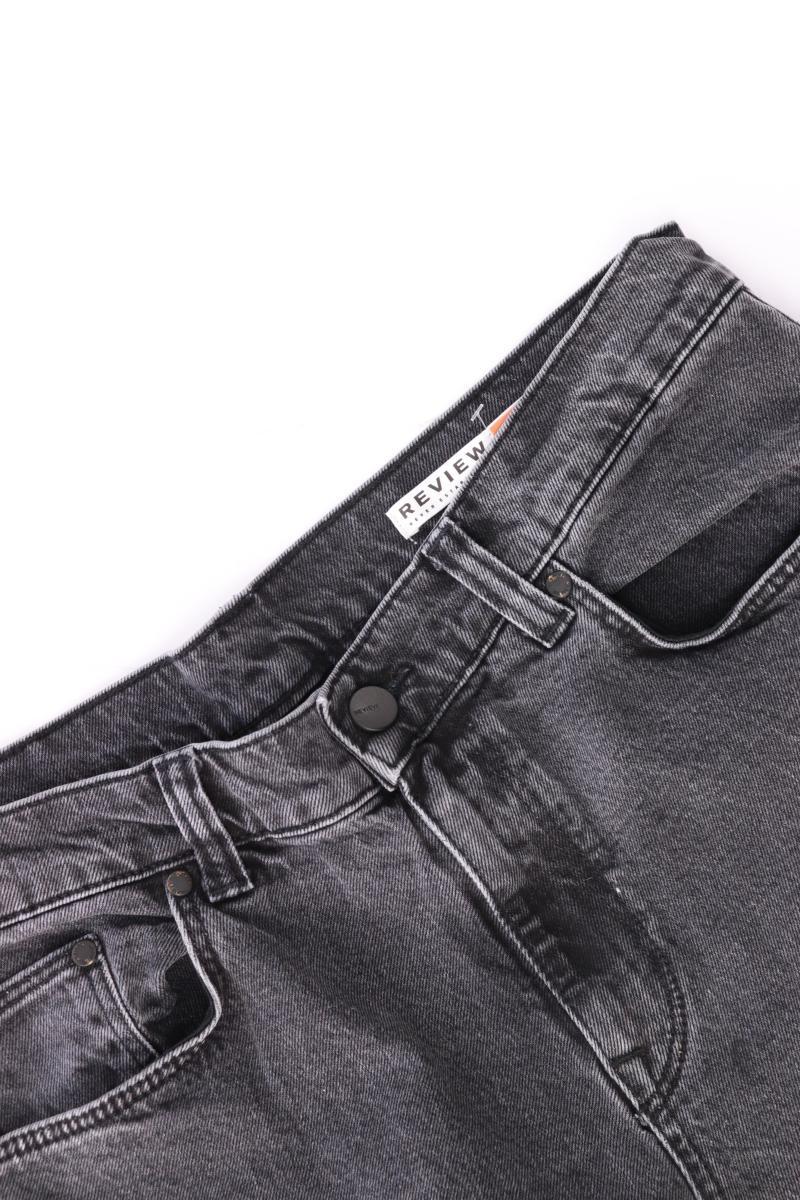 Review Straight Jeans für Herren Gr. W34/L32 grau aus Baumwolle