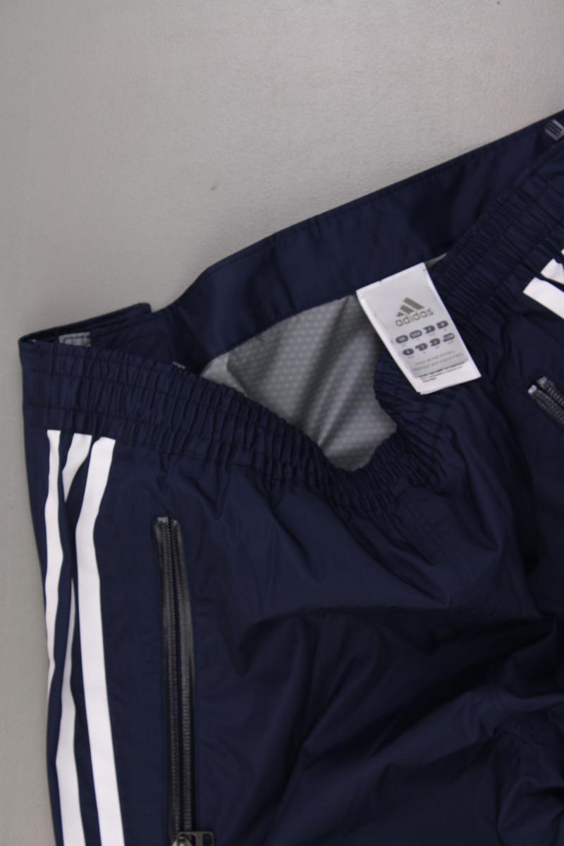 Adidas Sporthose für Herren Gr. M blau aus Polyester