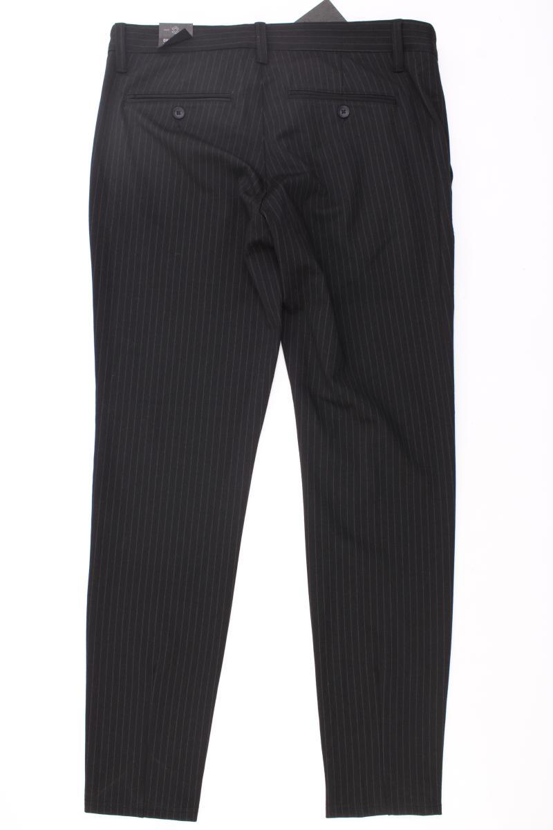 ONLY & SONS Stoffhose für Herren Gr. W32/L32 gestreift neu mit Etikett schwarz