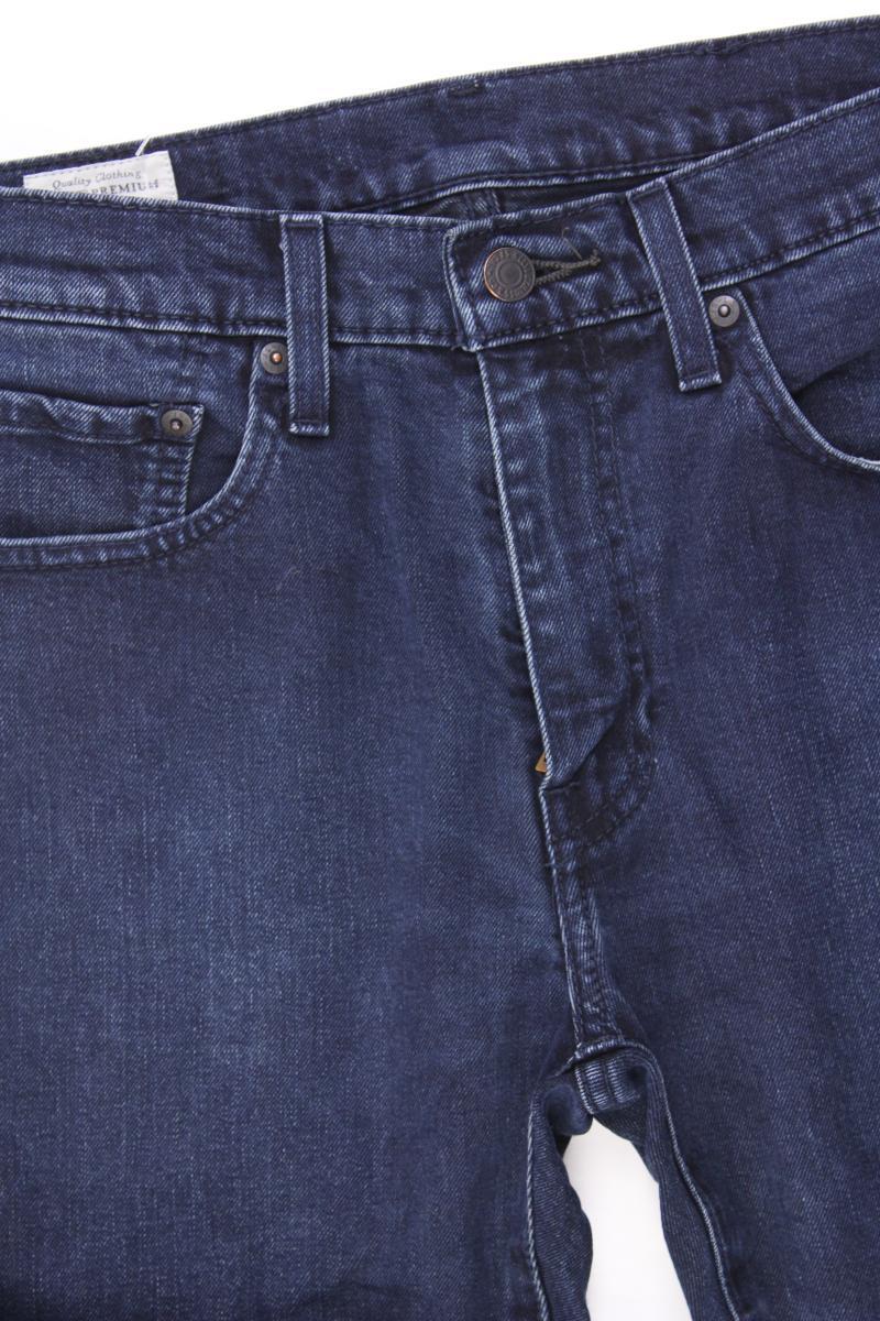 Levi's Skinny Jeans für Herren Gr. W31/L30 blau aus Baumwolle