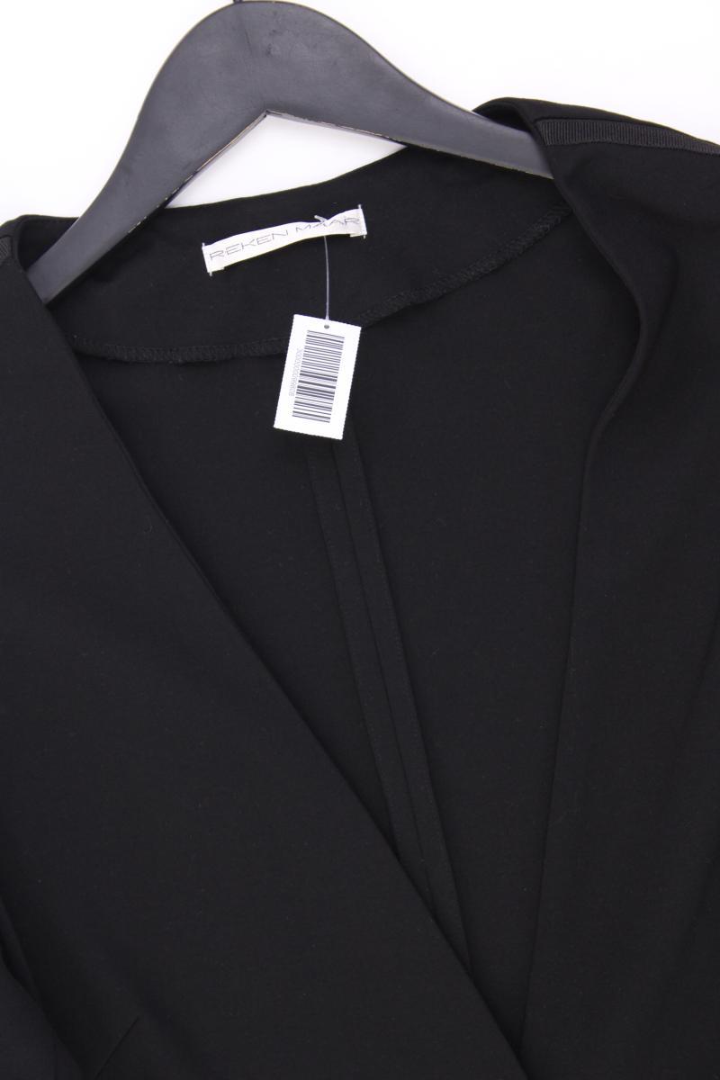 REKEN MAAR Slim Blazer Gr. 44 neuwertig schwarz aus Viskose