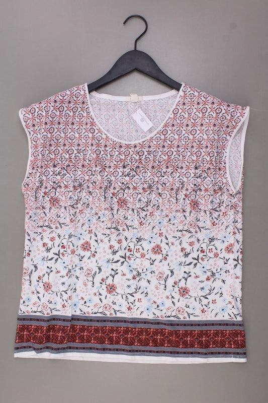 Esprit Printshirt Gr. L mit Blumenmuster Kurzarm mehrfarbig aus Baumwolle