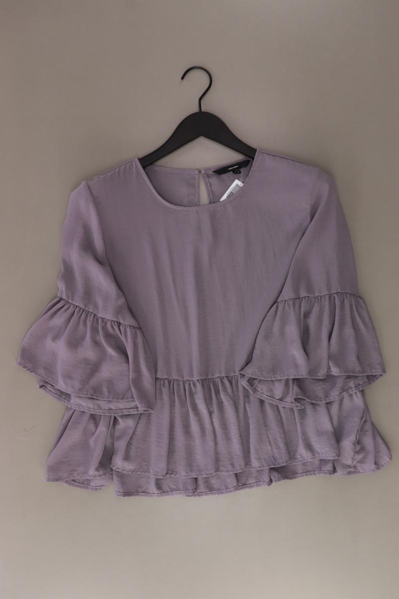 Vero Moda Oversize-Bluse Gr. S 3/4 Ärmel lila aus Polyester