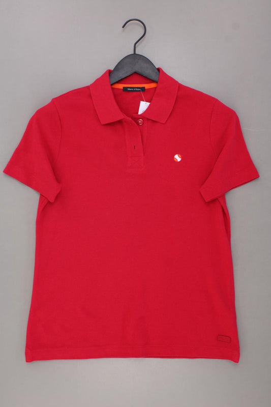 Marc O'Polo Poloshirt Gr. S neuwertig Kurzarm rot aus Baumwolle