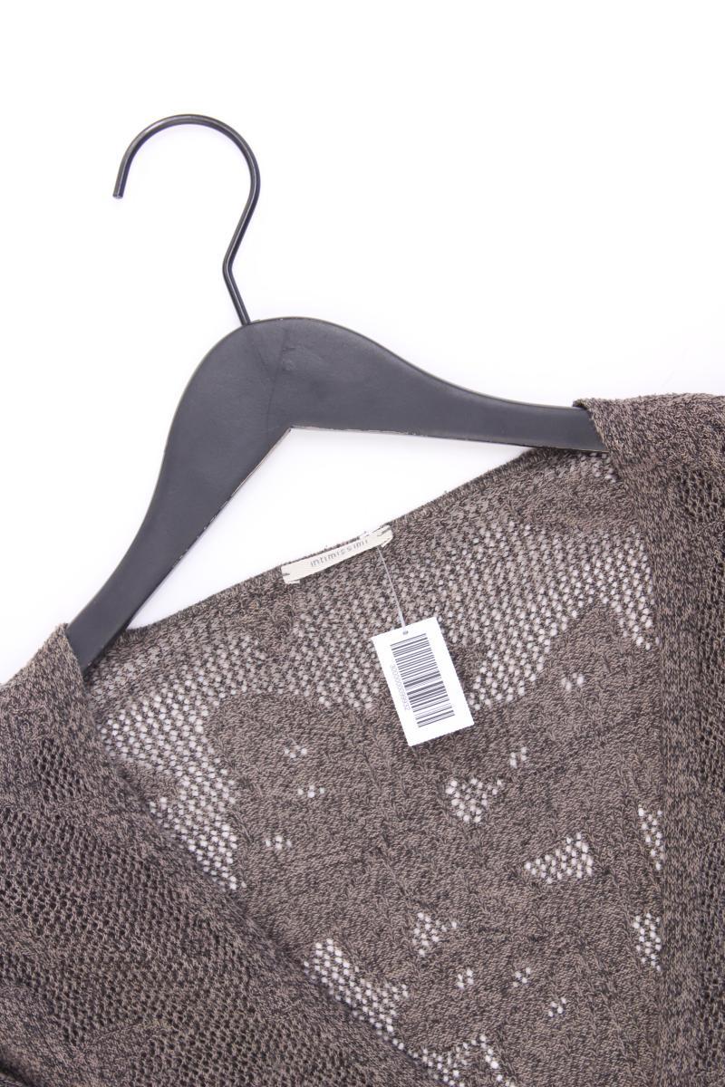 intimissimi Strickjacke Gr. S Langarm braun aus Baumwolle