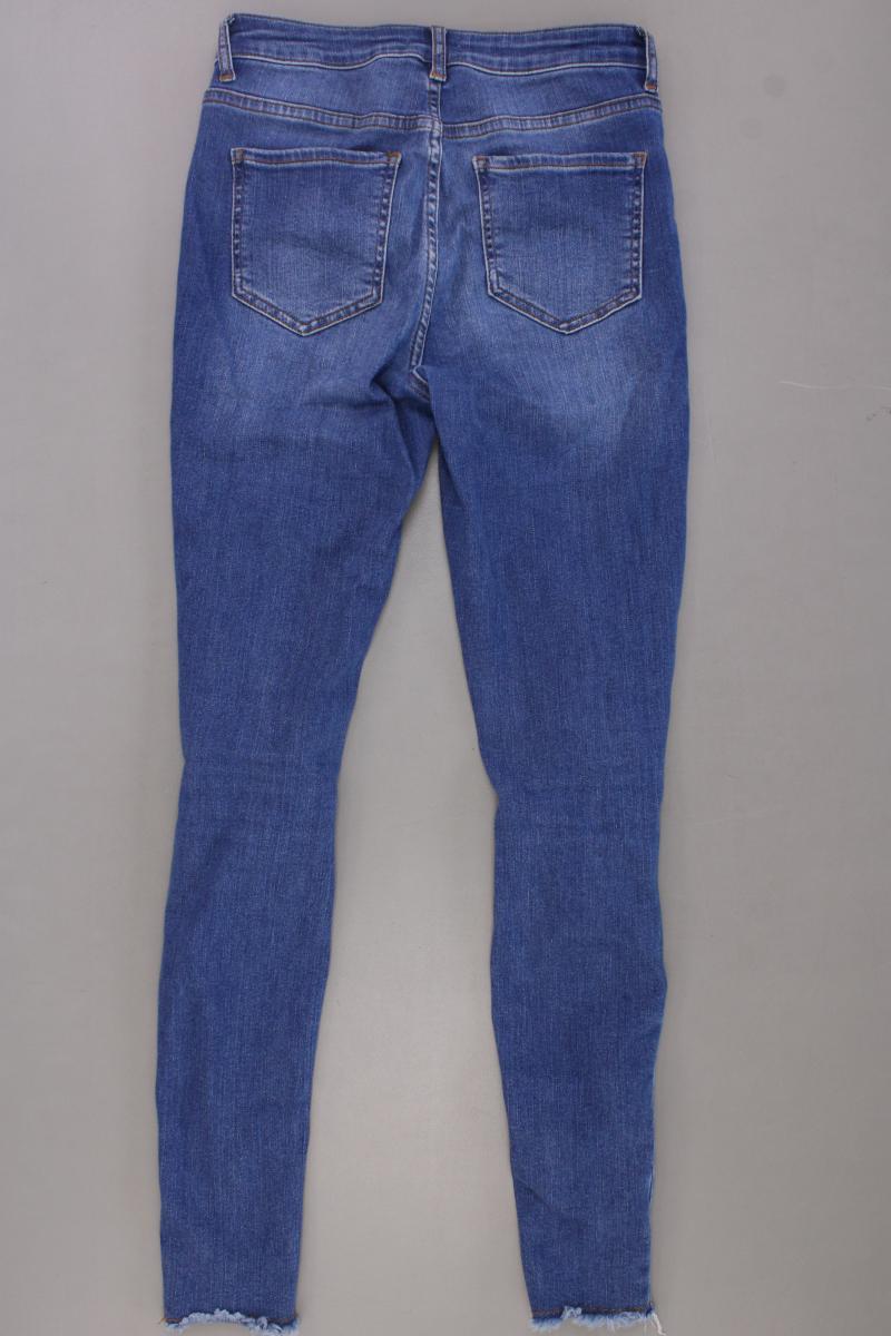 NA-KD x Pamela Skinny Jeans Gr. 36 blau aus Baumwolle