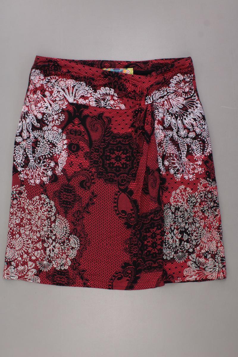 Desigual Stretchrock Gr. M mit Paisleymuster neuwertig rot