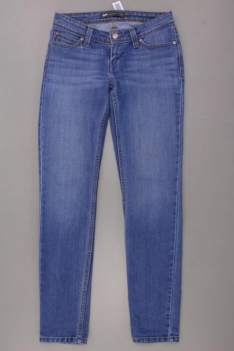 Levi's Skinny Jeans Gr. W26 blau aus Baumwolle