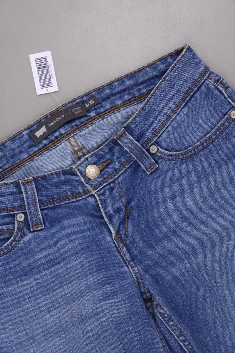 Levi's Skinny Jeans Gr. W26 blau aus Baumwolle
