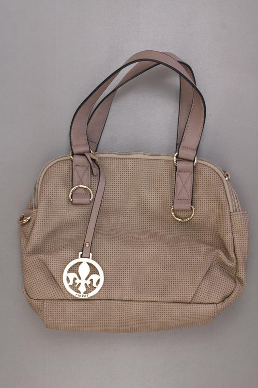 Rieker Henkeltasche neuwertig braun aus Kunstleder
