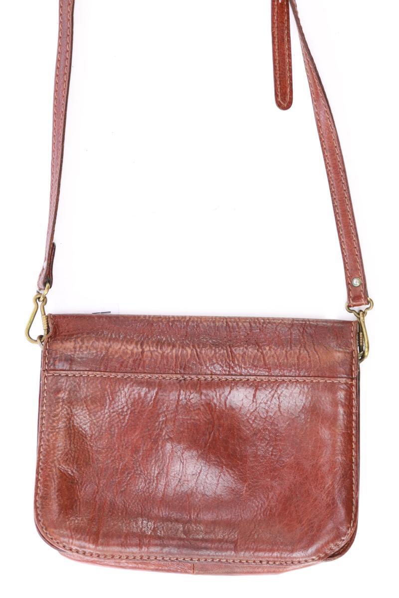 The Bridge Umhängetasche Vintage braun aus Leder