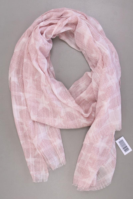 Tuch mit Sternenmuster rosa aus Viskose
