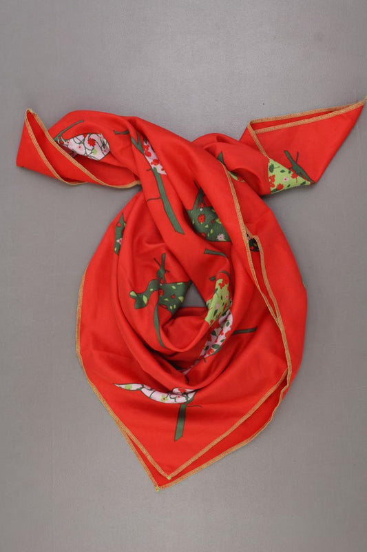 Tuch aus recycletem Plastik neuwertig rot