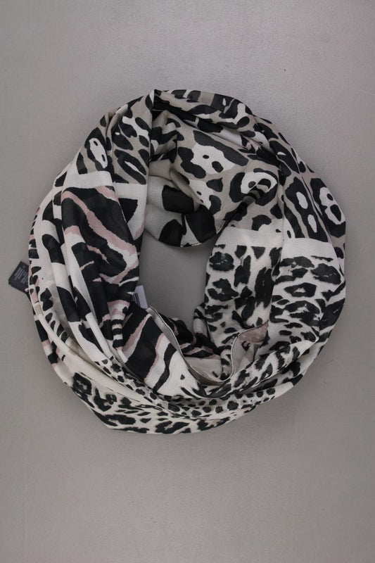 H&M Loop mit Tierdruck grau aus Polyester