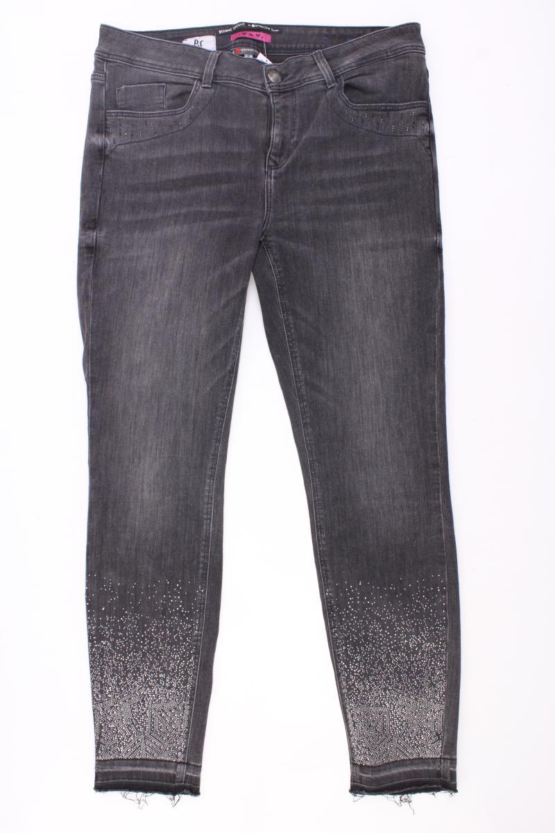Street One Skinny Jeans Gr. W32 grau aus Baumwolle