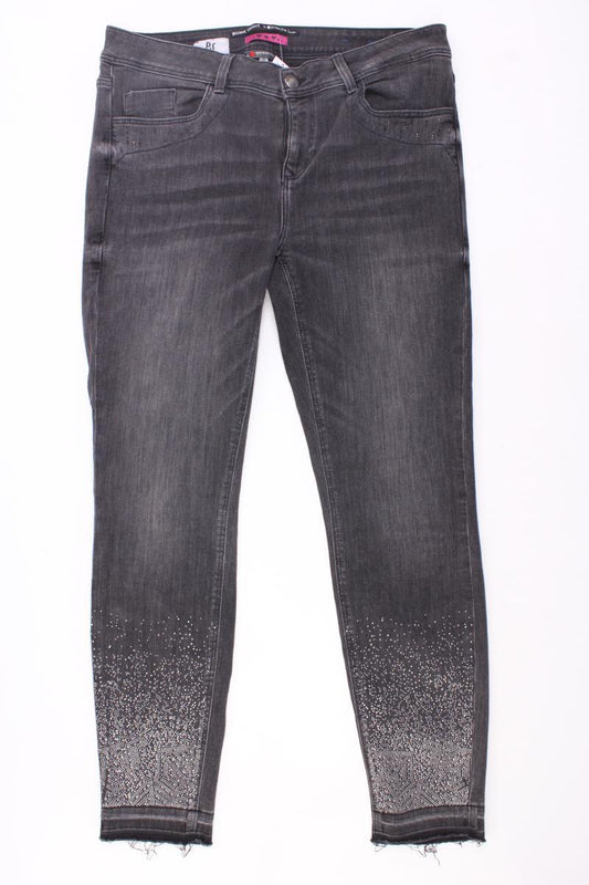Street One Skinny Jeans Gr. W32 grau aus Baumwolle