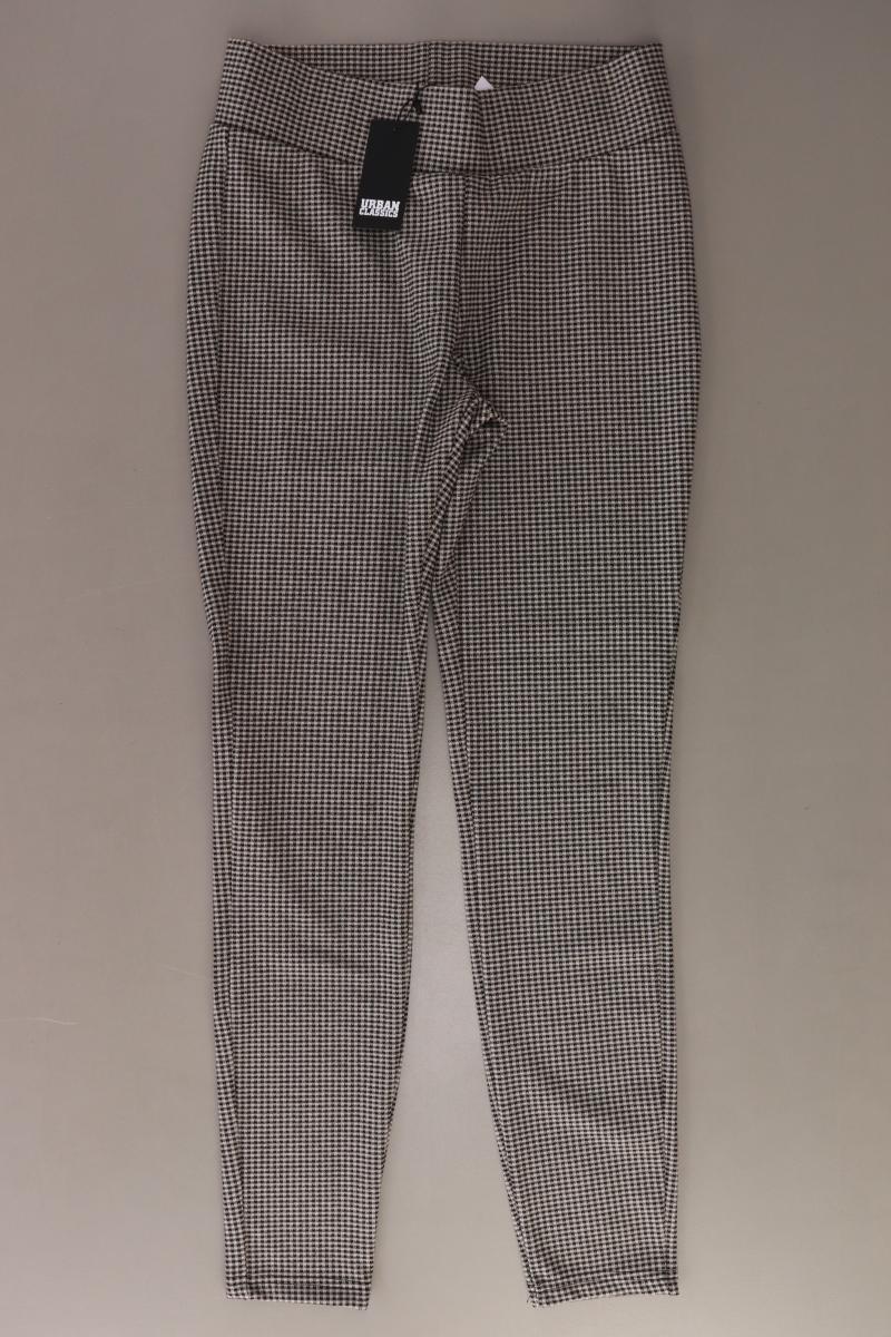 URBAN CLASSICS Stretchhose Gr. S hahnentritt neu mit Etikett schwarz aus Viskose