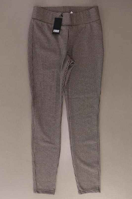 URBAN CLASSICS Stretchhose Gr. S hahnentritt neu mit Etikett schwarz aus Viskose