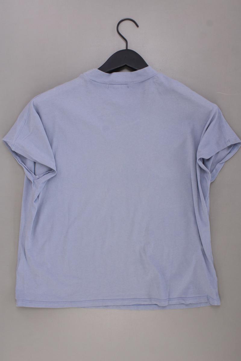 NA-KD T-Shirt Gr. S Kurzarm blau aus Baumwolle