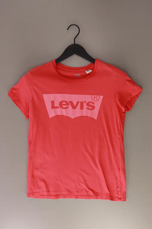 Levi's T-Shirt korallrot Gr. S Kurzarm aus Baumwolle