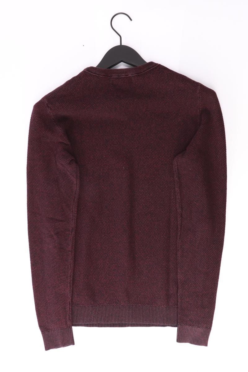 Jack & Jones Feinstrickpullover für Herren Gr. S rot aus Baumwolle