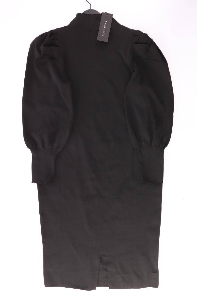 Trendyol Langarmkleid Gr. 48 neu mit Etikett schwarz aus Polyester