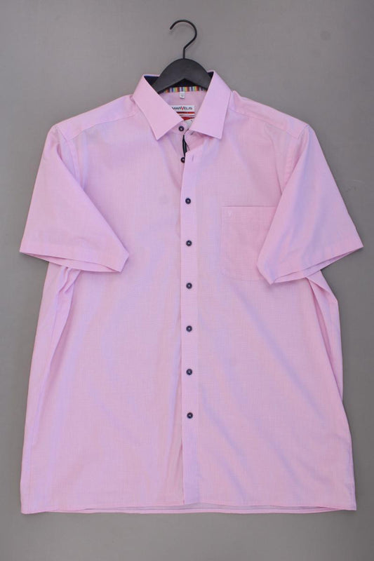 MARVELIS Kurzarmhemd für Herren Gr. Hemdgröße 45 rosa aus Baumwolle