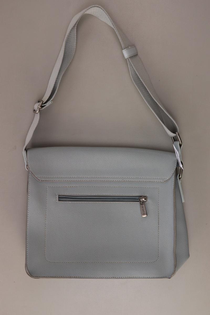 Mandoline Umhängetasche grau aus Polyurethan