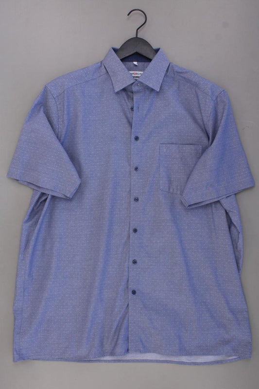 MARVELIS Kurzarmhemd für Herren Gr. Hemdgröße 43 neuwertig blau aus Baumwolle