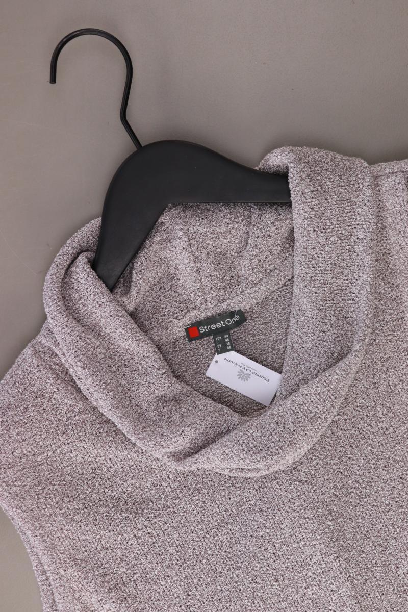 Street One Stricktop Gr. 44 grau aus Viskose