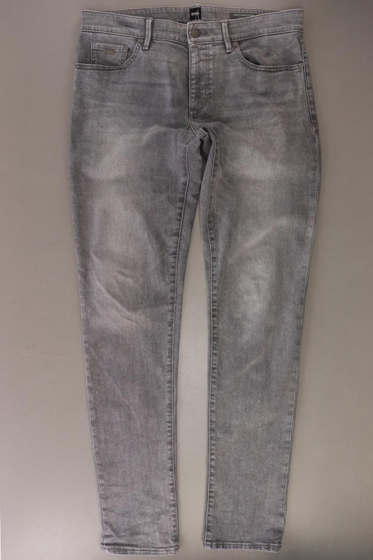 BOSS by Hugo Boss Straight Jeans für Herren Gr. W34/L36 grau aus Baumwolle