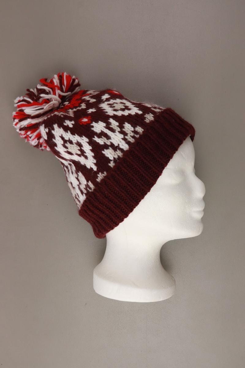Hollister Mütze rot aus Polyacryl