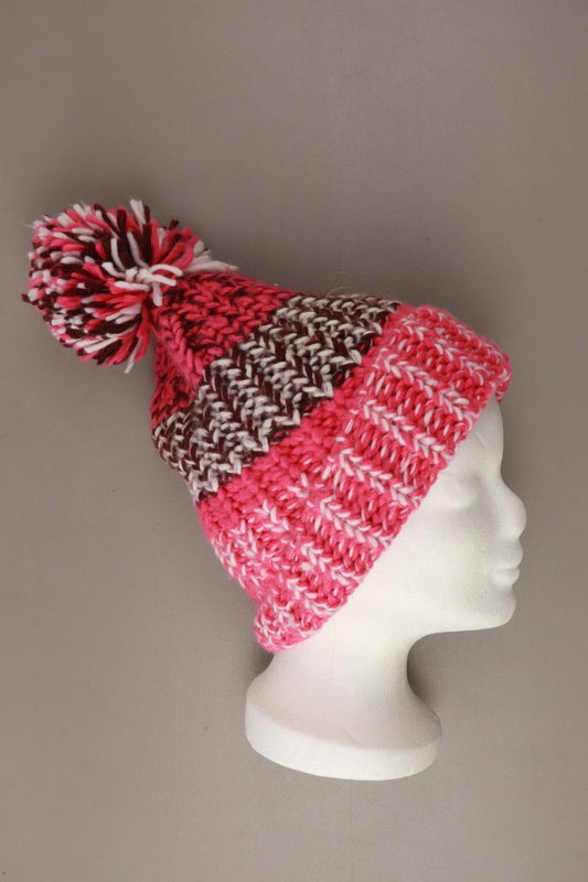 Hollister Mütze pink aus Polyacryl