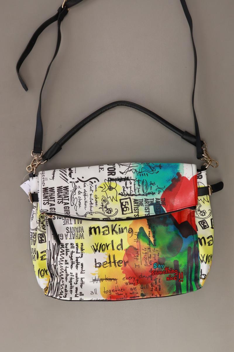 Desigual Umhängetasche weiß aus Kunstleder
