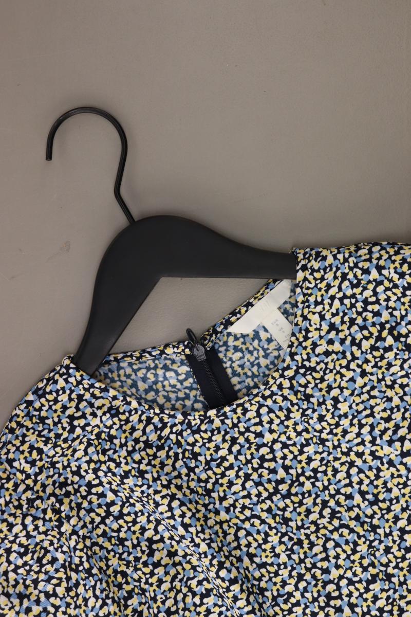 H&M Bluse Gr. S neuwertig Langarm blau aus Polyester