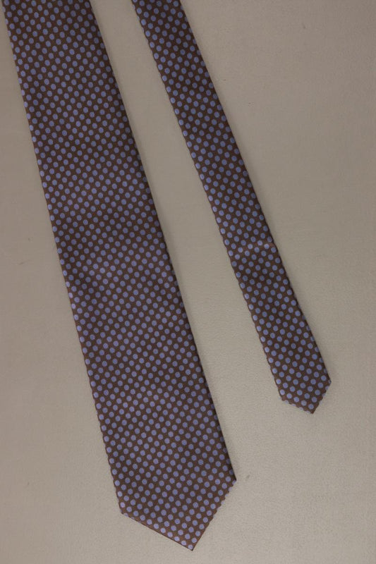 René Lezard Krawatte für Herren blau aus Seide