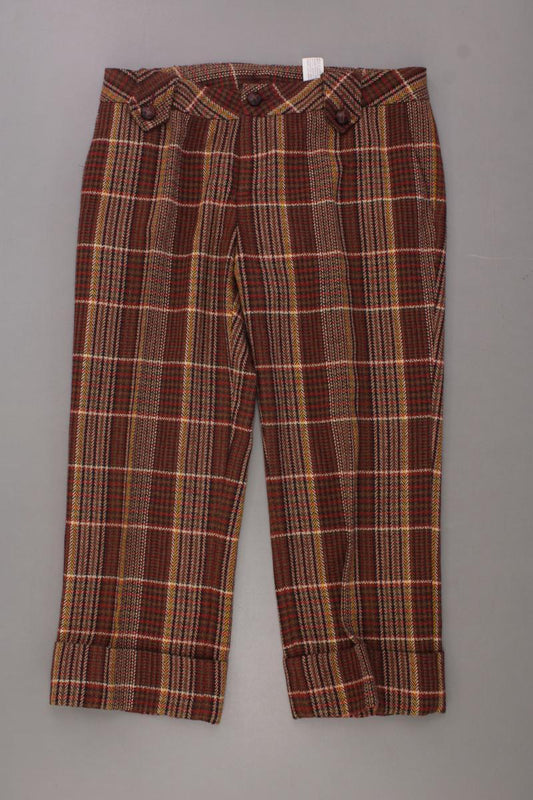 Zara Stoffhose Gr. 38 kariert Vintage braun aus Polyacryl