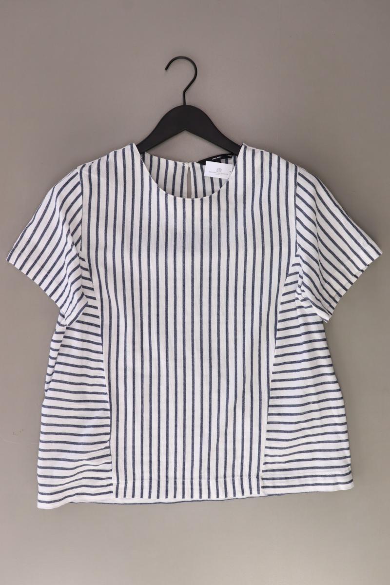 Vero Moda Kurzarmbluse Gr. XL gestreift weiß