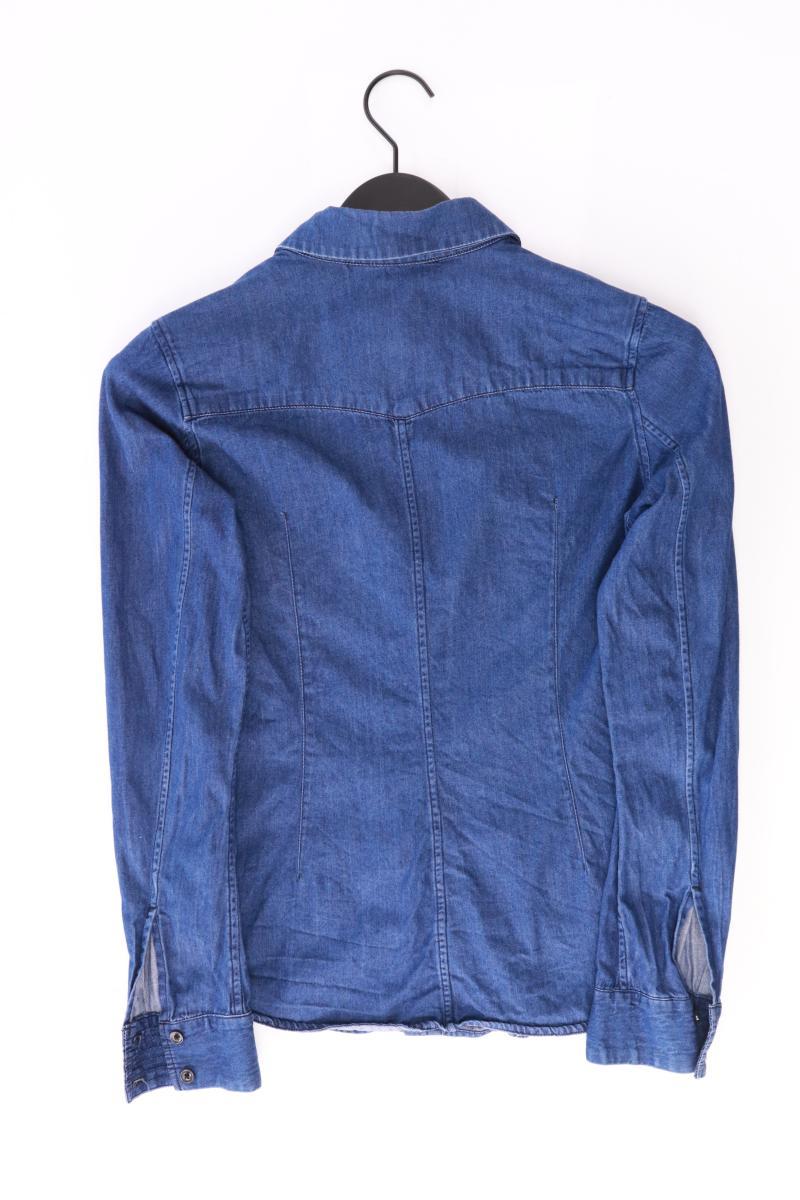 G-Star RAW Jeansbluse Gr. XS Langarm blau aus Baumwolle