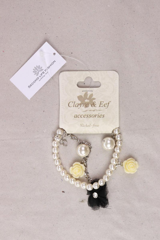 Clayre & Eef Armband neu mit Etikett weiß