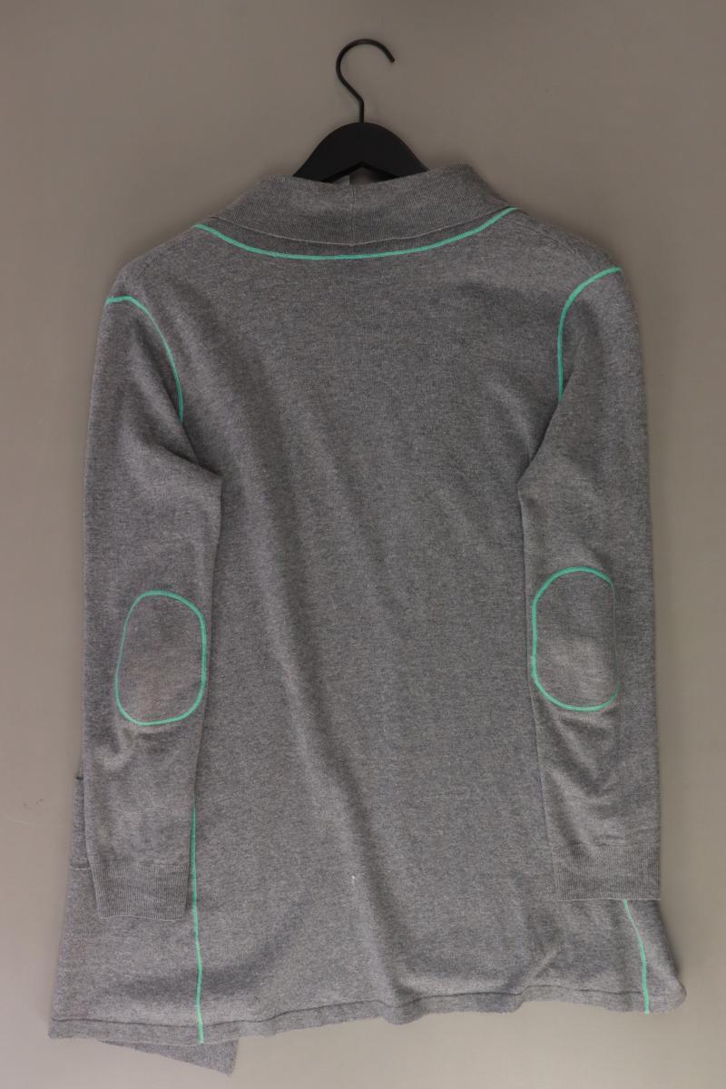 Oui Strickjacke Gr. 36 Langarm grau