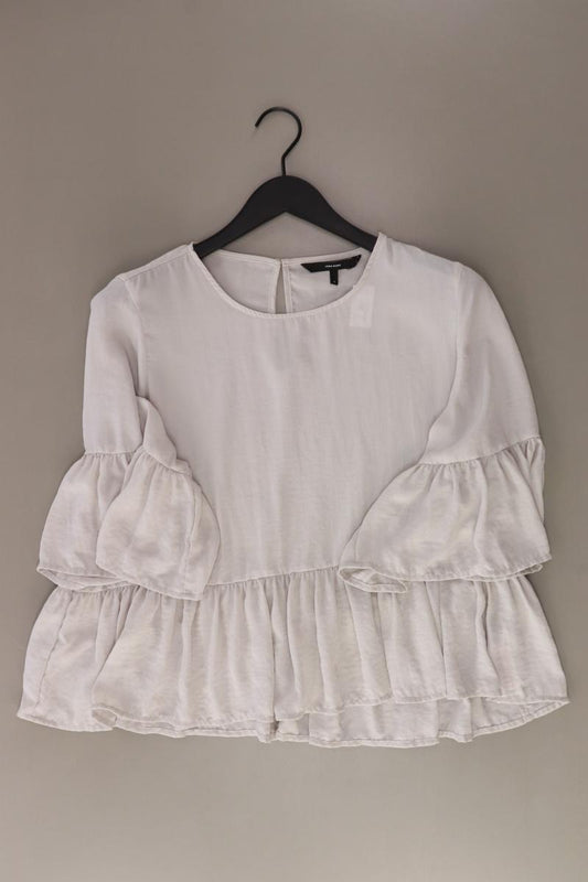 Vero Moda Oversize-Bluse Gr. S 3/4 Ärmel grau aus Polyester