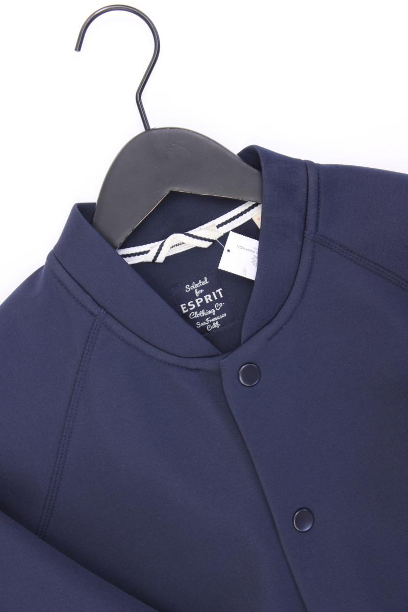 Esprit Übergangsjacke für Herren Gr. M neuwertig blau aus Polyester