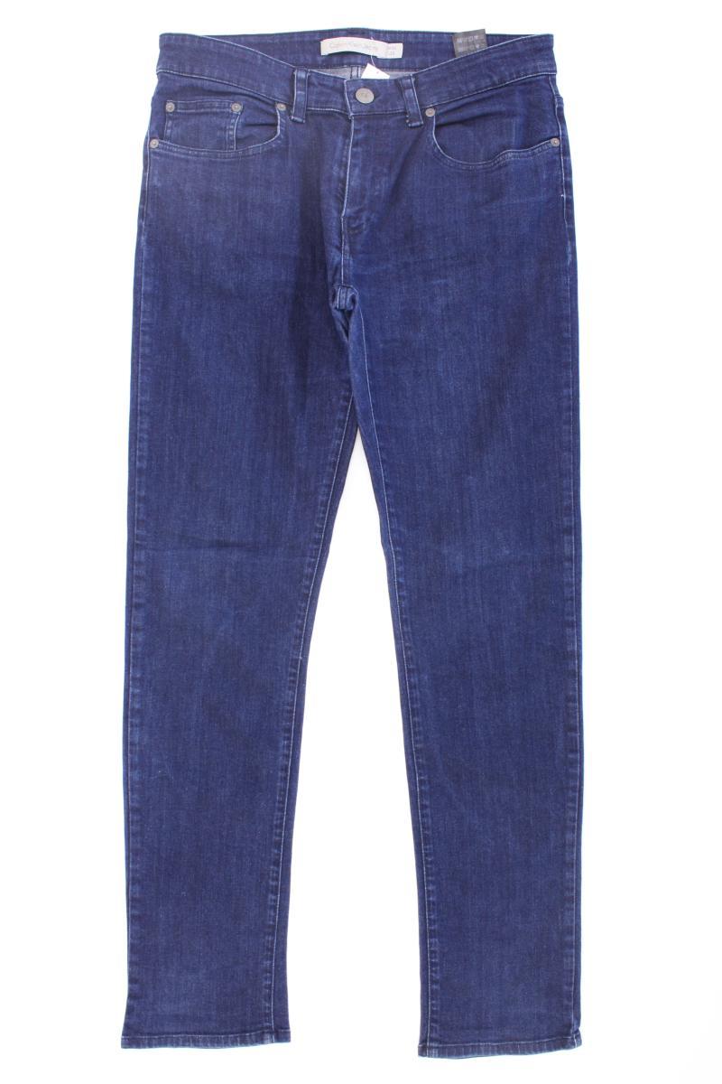 Calvin Klein Skinny Jeans für Herren Gr. W32/L32 blau aus Baumwolle
